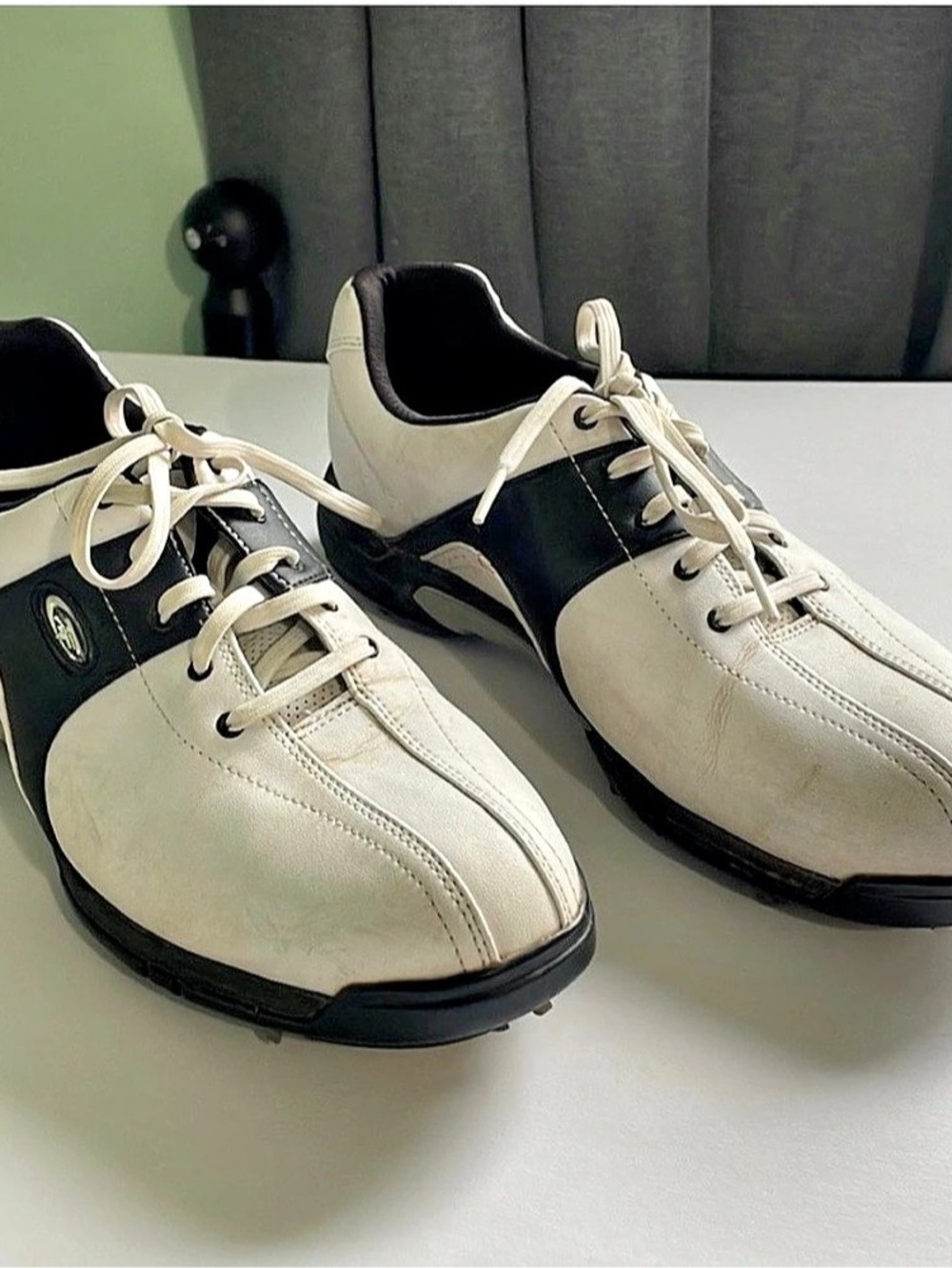 Top Flite golf shoes White & Black US 9.5
